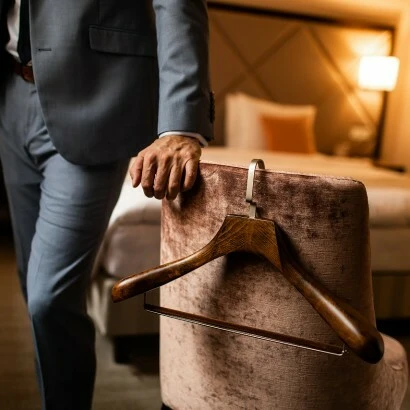 Ramínka Mekko skvěle doplňují luxusní hotel Aria. Podívejte se sami